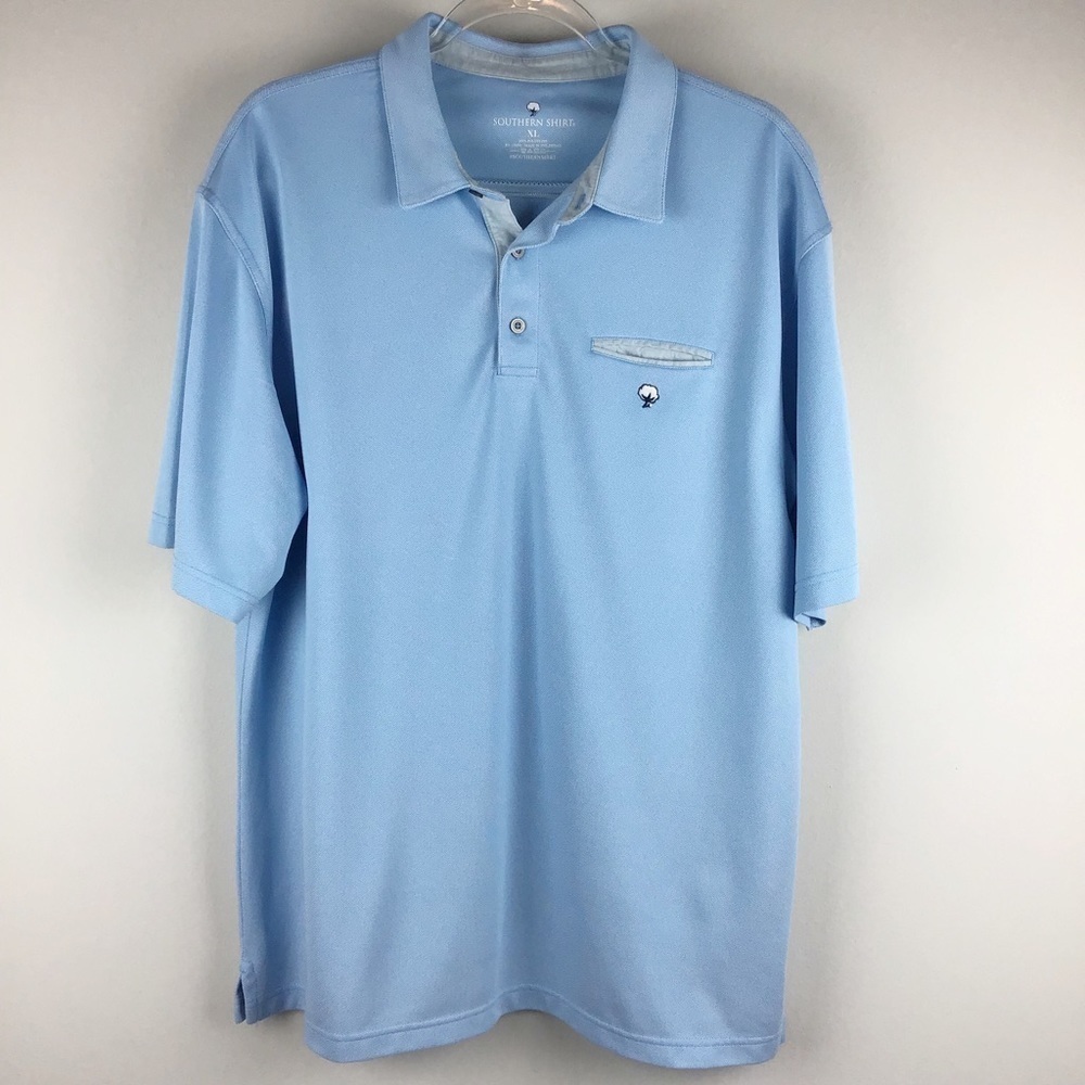 Southern Shirt Blue Polo | XL